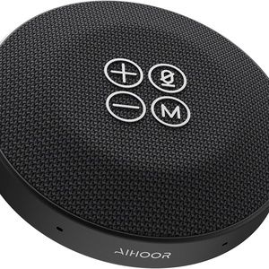 AIHOOR Wireless Bluetooth Speakerphone for Conference Call, Audio Conferencing